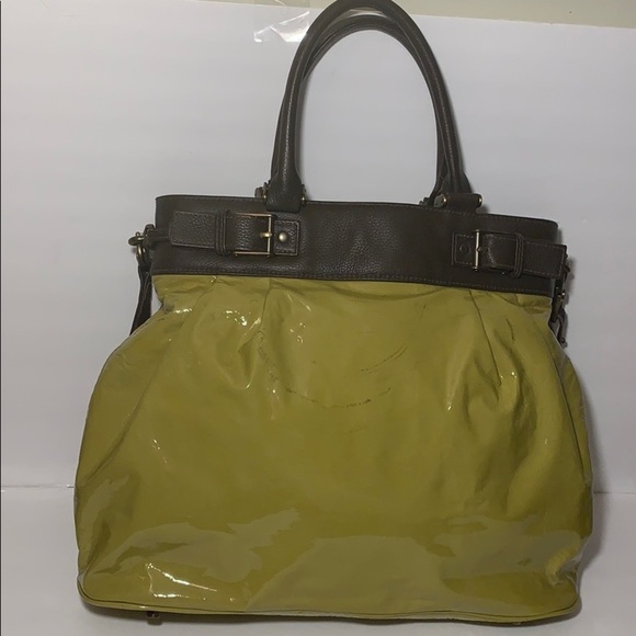 Worth Leek Amanda green leather bag satchel - Picture 16 of 16